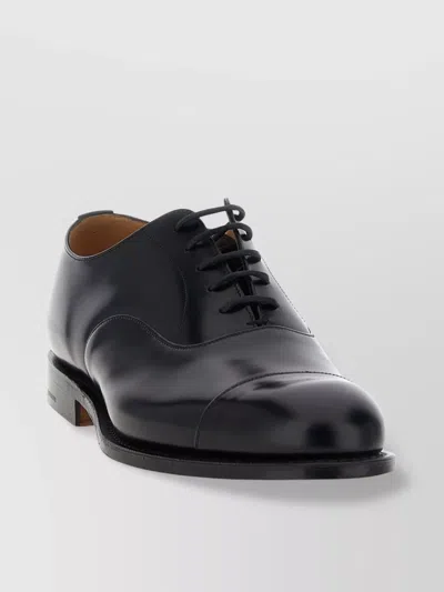 Church's Cap Toe Lace-up Shoes In Black