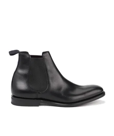 Church's Chelsea Leather Ankle Boots In Black