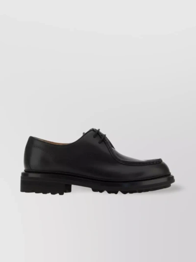 Church's Chunky Sole Lace-up Shoes With Round Toe In Black