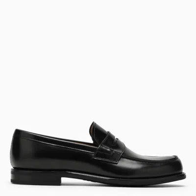 Church's Black Gateshead Leather Loafers