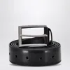 Church's Buckled Leather Belt In Black