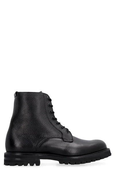 Church's Black Leather Coalport 2 Ankle Boots
