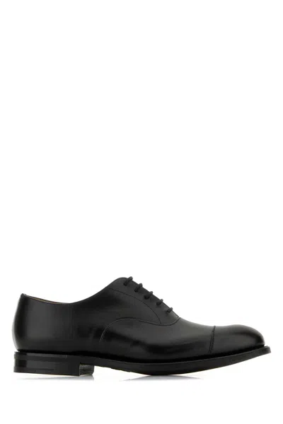 Church's Black Leather Consul R 2.0 Lace-up Shoes