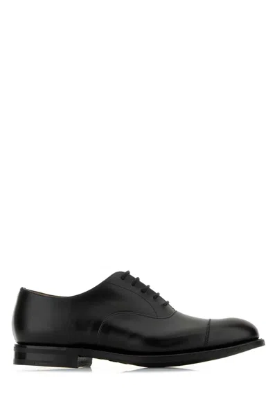 Church's Black Leather Consul R 2.0 Lace-up Shoes
