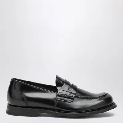 Church's Black Leather Farsley 2.0 Loafers In Multi