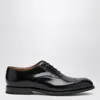 Church's Black Smooth Leather Consul Lace-up Shoes Men In Blue