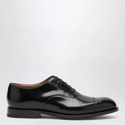 Church's Black Smooth Leather Consul Lace-up Shoes Men In Blue