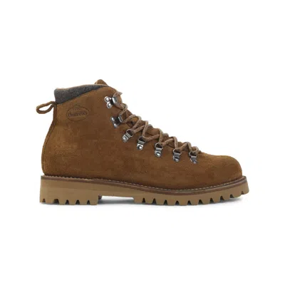 Church's Ankle Boots With Lug Sole And Suede In Brown