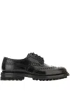 Church's Brogue Wingtip Derby Shoes In Black