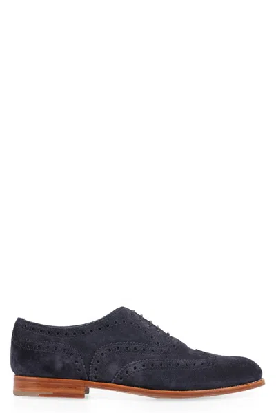 Church's Brogue Lace-up Shoes In Blue
