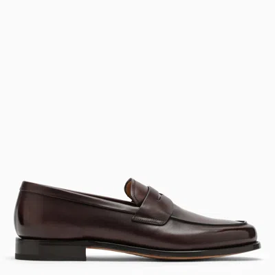 Church's Brown Leather Milford Loafer In White