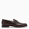 Vittorio Russo Millar Penny Loafer In Dark Brown