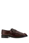 Church's Brown Leather Piper Monk Strap Shoes In Brown