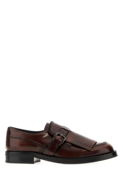 Church's Brown Leather Piper Monk Strap Shoes
