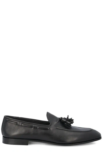 Church's Brushed Tassel Detailed Loafers In Black