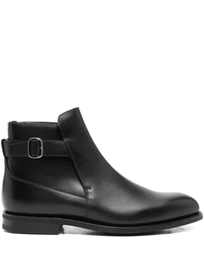 CHURCH'S CHURCH'S BUCKLE-FASTENING LEATHER ANKLE BOOTS