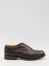 Church's Oxford Brogue Burwood In Brushed Calfskin