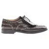 Church's Burwood Silver Studded Brogue In Brown