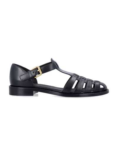 Church's Kelsey Calf Leather Black Sandals