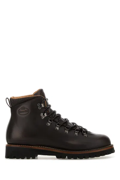Church's Dark Brown Leather Poulton Ankle Boots