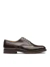 Church's Oxford Brogue Burwood In Brushed Calfskin