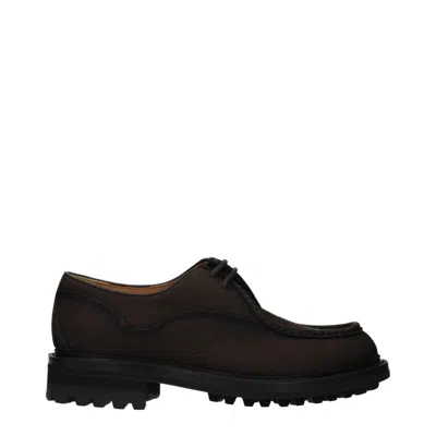 Church's Derby Lymington Men's Suede Brown/ebony