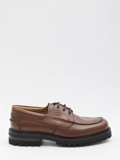 Church's Derby Pickering Shoes In Animal Print