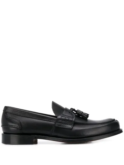 Church's Flat Shoes In Black