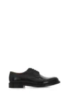 Church's Black Leather Lace Up Shoes In Black