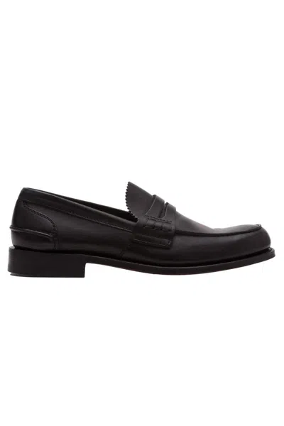 Church's Flat Shoes In Black