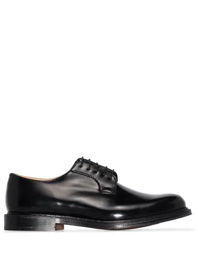 Church's Flat Shoes In Black