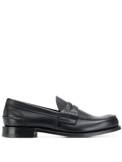Church's Flat Shoes In Black