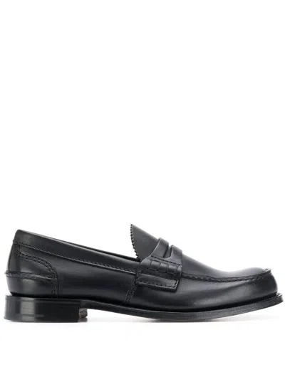 Church's Flat Shoes In Black