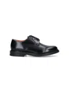 Church's Black Leather Lace Up Shoes In Black