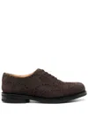 Church's Men's Amersham Wingtip Brogue Suede Oxfords In Brown