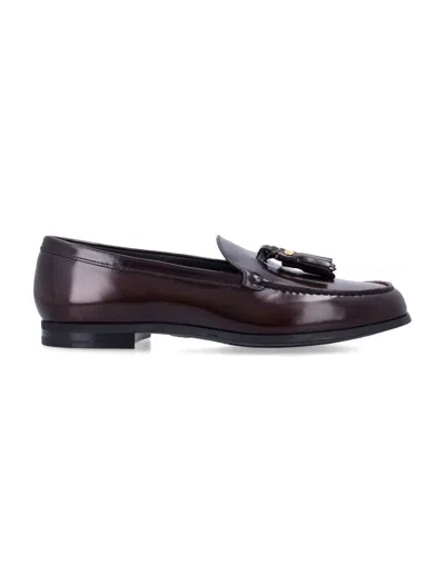 Church's Flat Shoes In Burgundy