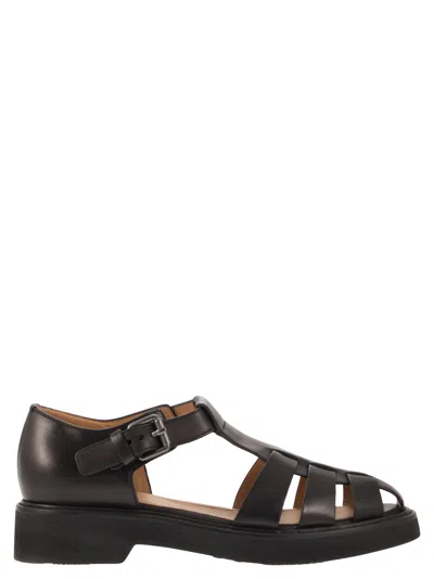 CHURCH'S CHURCH'S HOVE LEATHER SANDALS