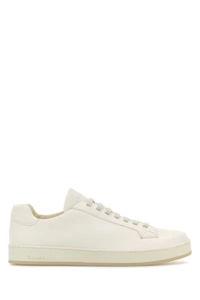 Church's Ivory Leather Ludlow 2 Sneakers