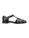 Church's Calf Leather Sandals In Black