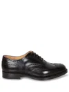 Church's Brogues With Almond Toe And Decorative Stitching In Black