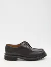 Church's Burnt Leather Lymington Lace Up Shoes In Brown