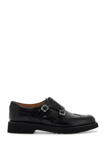 Church's Lana Monk Strap Loaf In Black