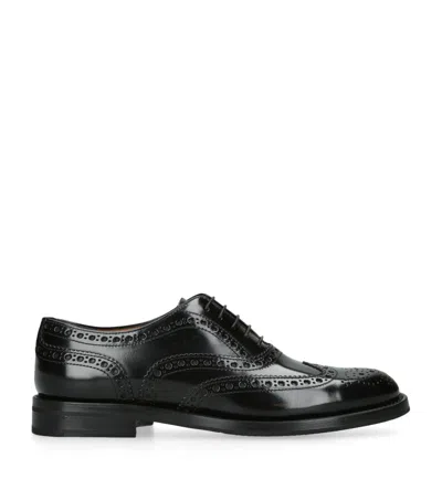 Church's Leather Burwood Brogues In Black