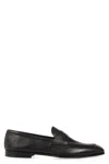 Church's Logo-debossed Leather Loafers In Black