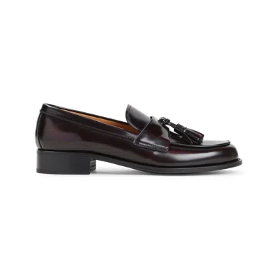 Church's Sibyl Polished Leather Tassel Loafers In Brown