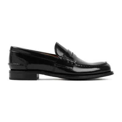 Church's Stylish Black Loafers For Women