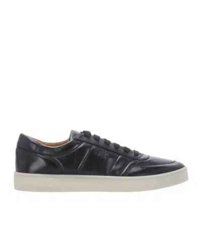 Church's Logo Embossed Lace-up Sneakers In Black
