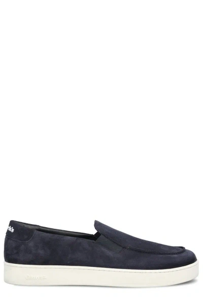 Church's Longton Suede Sneakers In Blue