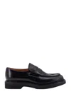 Church's Panelled Leather Loafers In Black