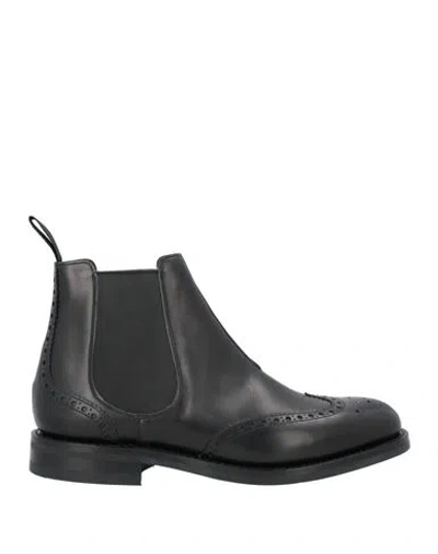 Church's Man Ankle Boots Black Size 10 Leather